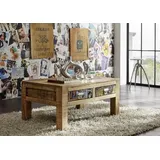 MASSIVMOEBEL24.DE Couchtisch Mango 90x60x40 mehrfarbig lackiert Lounge Collection #11