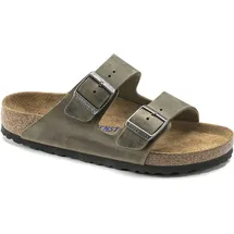 Birkenstock Arizona Weichbettung Nubukleder geölt faded khaki 46