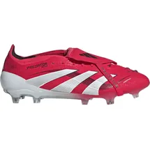 adidas Predator Elite Fold-Over Tongue FG Nockenschuhe, rot, Größe 46 2⁄3 - 46 2⁄3