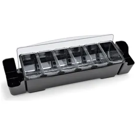 Was Germany Zutatenbehälter mit 6 Einsätzen, 0,7 ltr (Bar Organizer)