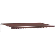 vidaXL Markise 600 x 300 cm braun
