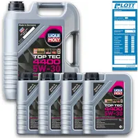 9 Liter Liqui Moly Motorenöl Motoröl Motorenoel Oil Ö Top Tec 4400 5W-30 3751