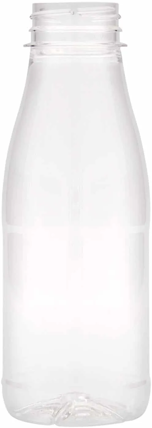 Botella de PET 'Milk and Juice' de 330 ml, plástico, boca: 38 mm