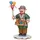 Hubrig Volkskunst GmbH Räuchermann Spielzeughändler 20 cm bunt/grün