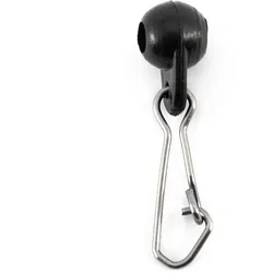 10 Stück Angeln Zip Slider Perlen Angelschnur Karabinerhaken Anschluss Terminal Tackle Line Rigs