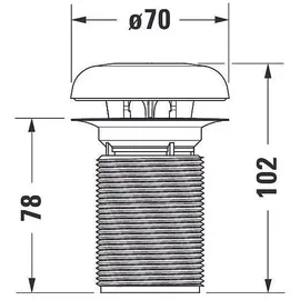 Duravit DuraStyle Dry Geruchsverschluss