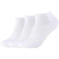 CAMANO Sneakersocken 3er Pack Weiß 47-49