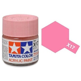 TAMIYA X-17 Pink glänzend 10ml Acryl (VE6)