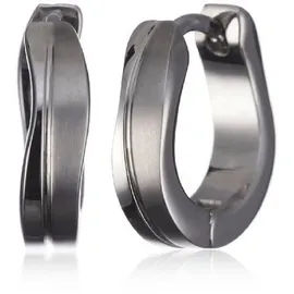 Boccia Titanium Creolen 0563-01 Titan silber Ø 13 mm
