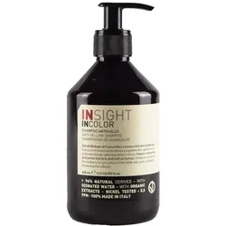 INSIGHT Anti-Yellow Shampoo 400 ml