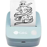 G&G GA-SD001BL Thermodirekt-Drucker 30 mm, 25 mm, 15 mm