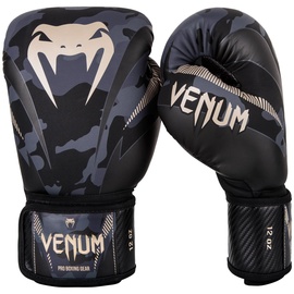 Venum Unisex – Erwachsene Impact Boxhandschuhe, Dunkel Tarnen/Sand, 10 oz