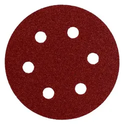 10 Haftschleifblätter, 80 mm, P 100, Serie "professional", für Holz und Metall, für Exzenterschleifer, für Exzenterschleifer, Normalkorund (624044000)