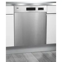 Beko BDUN15O30X Einbau-Geschirrspüler (unterbaufähig, 598 mm breit, Edelstahl)