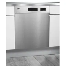 Beko BDUN15O30X Einbau-Geschirrspüler (unterbaufähig, 598 mm breit, Edelstahl)