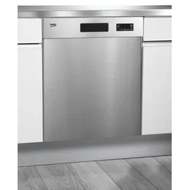 Beko BDUN15O30X Einbau-Geschirrspüler (unterbaufähig, 598 mm breit, Edelstahl)