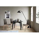 Stressless® Polsterstuhl Laurel, Low Back, Größe L, mit abgerundeten Beinen in Schwarz braun