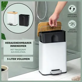 bremermann Kosmetikeimer 5 l Weiß