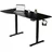 Juskys Schreibtisch Office Stand 160x75cm - elektrisch, Memory-Funktion - Schwarz