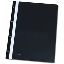 Livepac-Office 20 Ablage-Schnellhefter/Archiv-Hefter mit Lochung zum Abheften/Farbe: schwarz