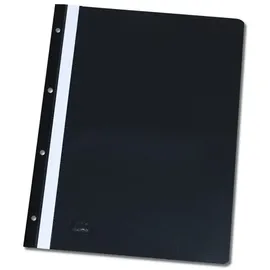 Livepac-Office 20 Ablage-Schnellhefter/Archiv-Hefter mit Lochung zum Abheften/Farbe: schwarz