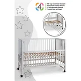 tiSsi XXL Beistellbett HAJO weiß, Weiß