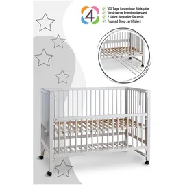 tiSsi XXL Beistellbett HAJO weiß, Weiß