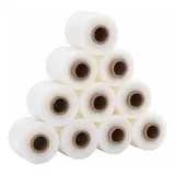 vidaXL Stretchfolie 10 Stk. Transparent 23 μm 50 cm x 150 m
