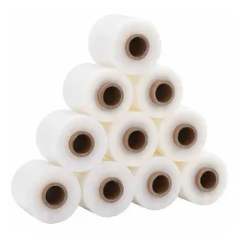 vidaXL Stretchfolie 10 Stk. Transparent 23 μm 50 cm x 150 m