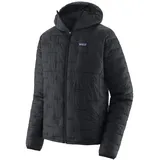 Patagonia Micro Puff Hoody Herren Hoodie Jacke (Größe XL, schwarz)