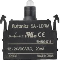 TRU Components SA-LDRM LED-Element Rot 12 V, 24V