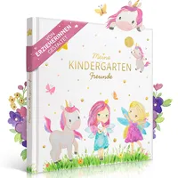 Eulentaler EULENTALER® Freundebuch Kindergarten Mädchen I Von Erzieherinnen gestaltet