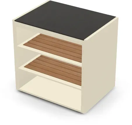 Brabura CT 90 Ablagemodul - Schwarz / Anthrazit