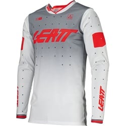 Leatt 4.5 Lite Gradient 2024 Motocross Jersey, grau-rot, Größe S für Männer