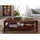 Massivmoebel24 Couchtisch Brooklyn Braun Walnuss 120 x 70 x 40 cm