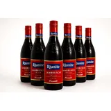 6 Flaschen Riunite Lambrusco Emilia IGT Rosso roter Perlwein 7,5% 1,5 l