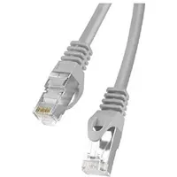 LANBERG PATCHCORD RJ45 CAT.6 FTP 20M SZARY