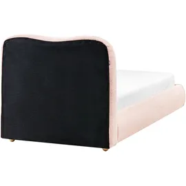 Beliani Blagnac 90 x 200 cm Rosa