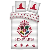 HARRY POTTER Hogwarts Wappen Mehrfarbig 140 x 200 cm + 70 x 90 cm