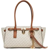 Michael Kors Hamilton Henkeltasche Synthetik Brown