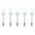 ETC Shop LED Solar Steckleuchte weiß 5er Set