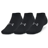 Under Armour 3er Pack UNDER ARMOUR Essential Sneakersocken 001 - black/black/castlerock L (42-47.5)