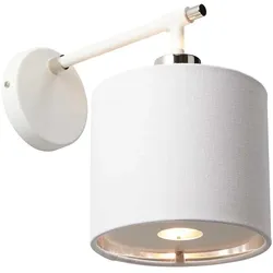 Balance Wandleuchte weiß, nickel poliert Elstead Lighting BALANCE1-WPN