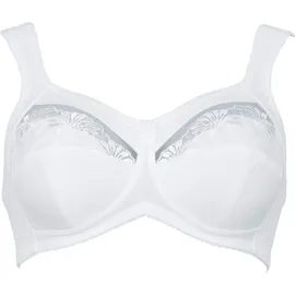 Anita (Since 1886 Damen BH - Safina, Entlastungs-BH, Cup-Größe D, Stickerei, Mikrofaser Weiß 95D