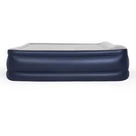 BESTWAY 67692 Double 203x193x56 Cm Doppel-luftbett Mit Eingebauter Pumpe - Multicolour - 203x193x56 cm