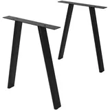 ML-Design Tischbeine A-Form 60 x 72 x 8 cm
