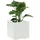 Euro3Plast Kebe 39,5 x 39,5 x 39,5 cm Weiß