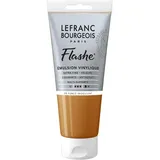 Lefranc Bourgeois Flashe Acrylfarbe 80 ml Irisierendes Tiefes Gold