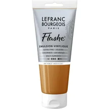 Lefranc Bourgeois Flashe Acrylfarbe 80 ml Irisierendes Tiefes Gold