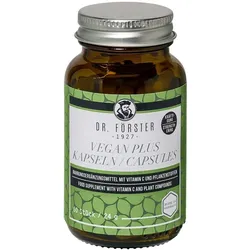 Dr. Förster Vegan Plus Kapseln Vitamine 60 ct 